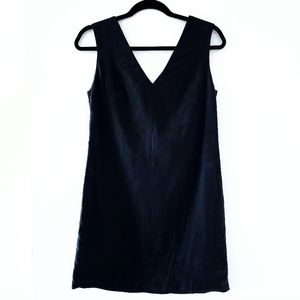 Mango Sleeveless Sheath V Neck Mini Dress